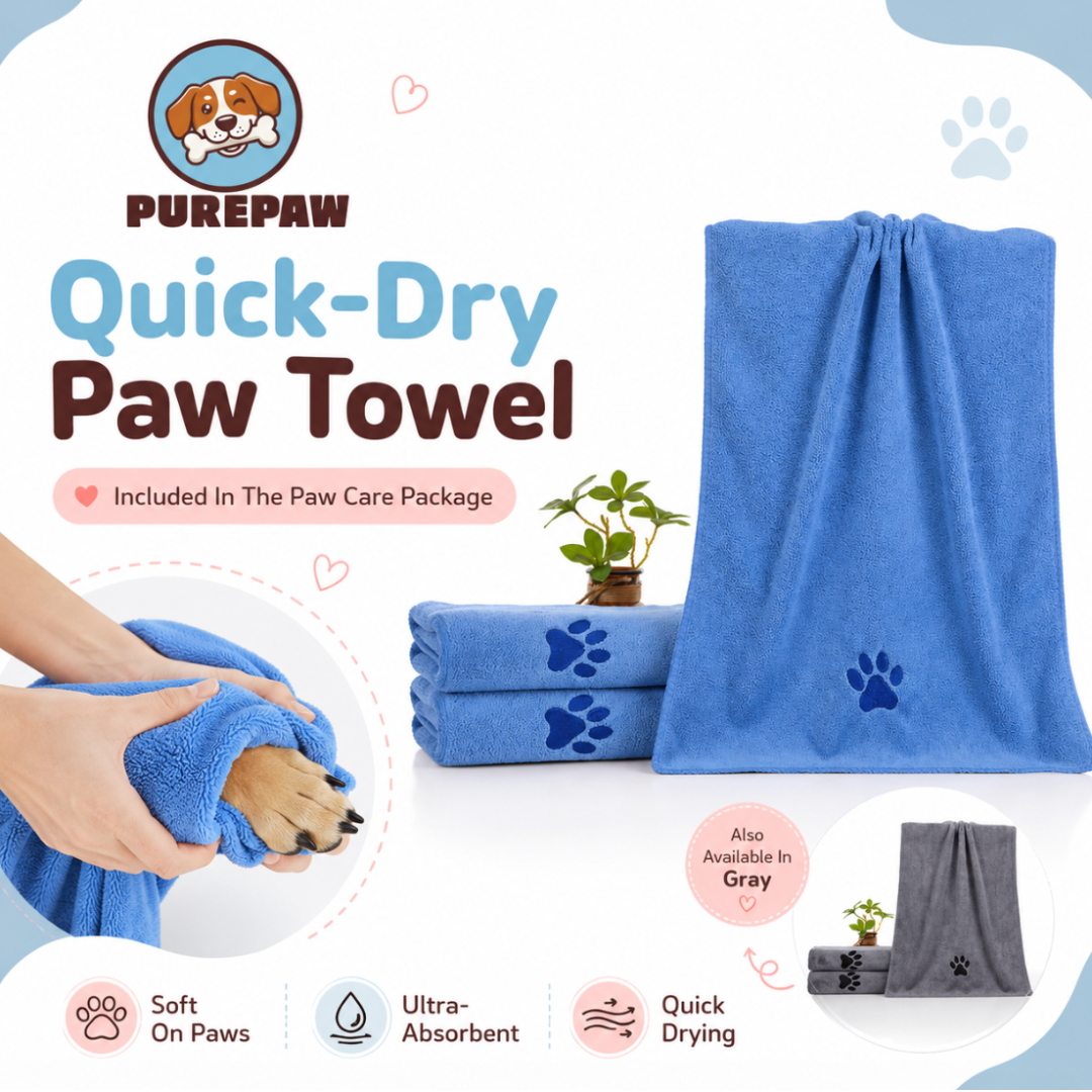 Quick Dry Paw Towel