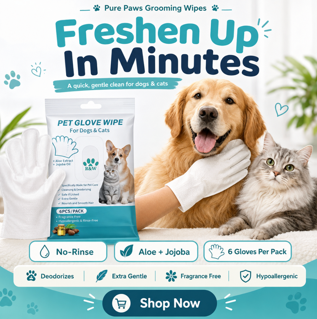 PurePaw Grooming Wipes