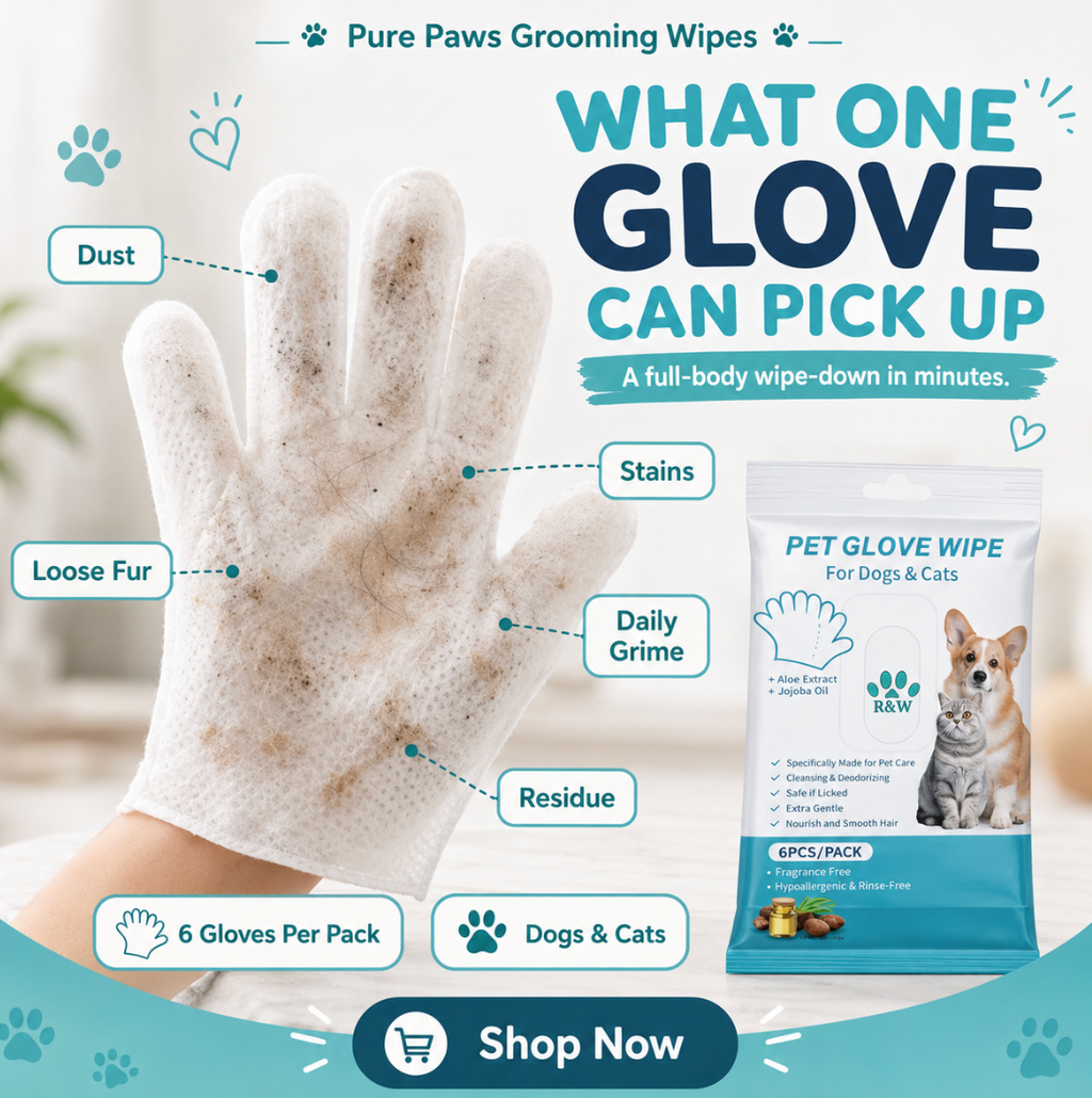 PurePaw Grooming Wipes