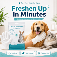 PurePawz Grooming Gloves